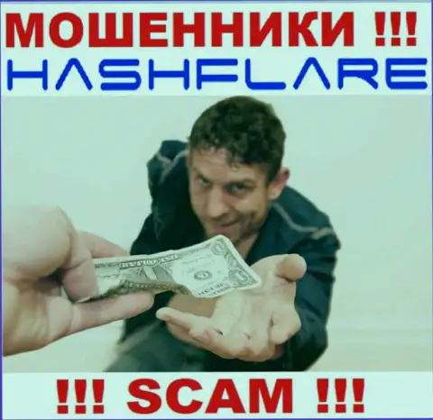 Если вдруг интернет-мошенники HashFlare Io заставляют оплатить комиссионные сборы, чтоб забрать назад финансовые активы - вестись не стоит