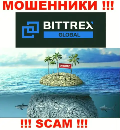 Bermuda Islands - вот здесь, в оффшоре, зарегистрированы интернет-мошенники Bittrex