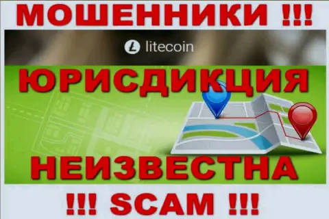LiteCoin - internet-воры, не представляют сведений касательно юрисдикции конторы