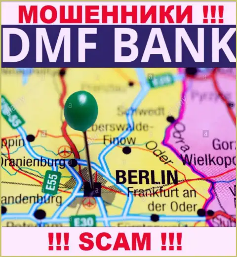На официальном web-портале DMF Bank одна сплошная липа - достоверной инфы о юрисдикции НЕТ