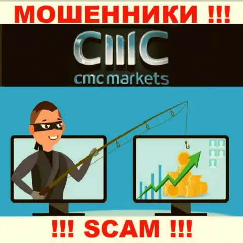 Не ведитесь на большую прибыль с дилинговой компанией CMC Markets - это капкан для доверчивых людей