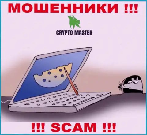 CryptoMaster - это ОБМАНЩИКИ, не стоит верить им, если вдруг станут предлагать разогнать депо