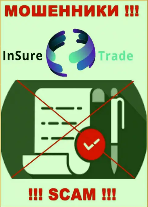 Доверять Insure Trade слишком рискованно !!! У себя на сайте не размещают лицензию