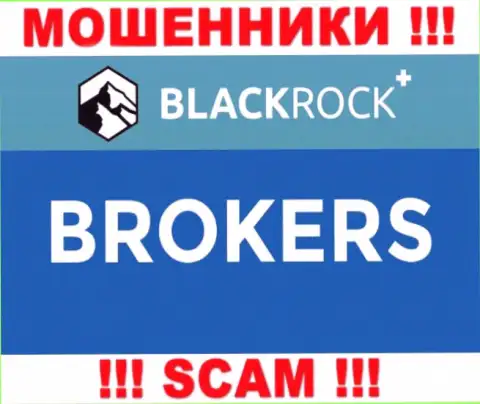 Не советуем доверять финансовые вложения Black Rock Plus, т.к. их область деятельности, Брокер, разводняк