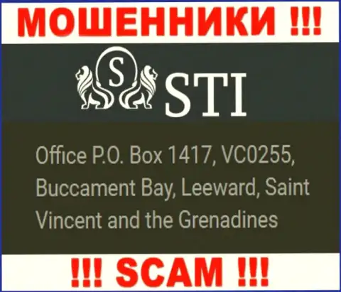 Saint Vincent and the Grenadines - юридическое место регистрации организации StokOptions