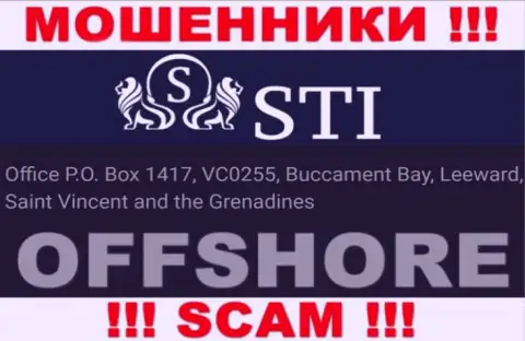 STOKTRADEINVEST LTD - это незаконно действующая контора, пустила корни в офшорной зоне Office P.O. Box 1417, VC0255, Buccament Bay, Leeward, Saint Vincent and the Grenadines, будьте очень внимательны