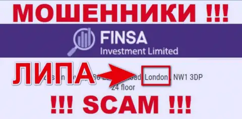 Финса Инвестмент Лимитед - это РАЗВОДИЛЫ, оставляющие без денег людей, оффшорная юрисдикция у конторы липовая
