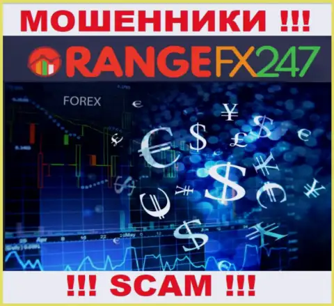 OrangeFX247 заявляют своим доверчивым клиентам, что оказывают услуги в области Forex