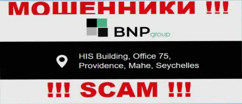 Преступно действующая контора BNP-Ltd Net пустила корни в оффшорной зоне по адресу HIS Building, Office 75, Providence, Mahe, Seychelles, будьте крайне бдительны