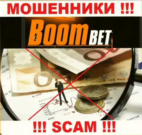 Данные об регуляторе компании Boom Bet не разыскать ни на их сайте, ни в интернете