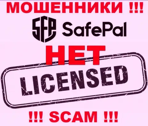 Сведений о лицензионном документе SafePal на их официальном сайте не приведено - РАЗВОДНЯК !!!