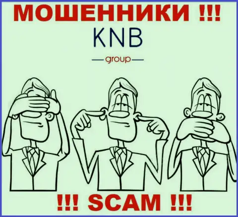 Будьте осторожны, у интернет разводил KNB Group нет регулятора
