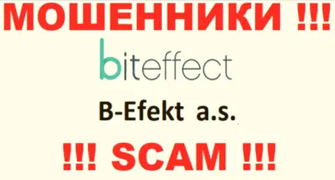 BitEffect Net - это МОШЕННИКИ !!! Б-Эфект а.с. - контора, которая управляет указанным лохотронным проектом