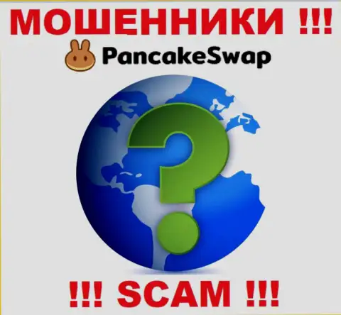Адрес регистрации конторы PancakeSwap Finance неизвестен - предпочитают его не засвечивать