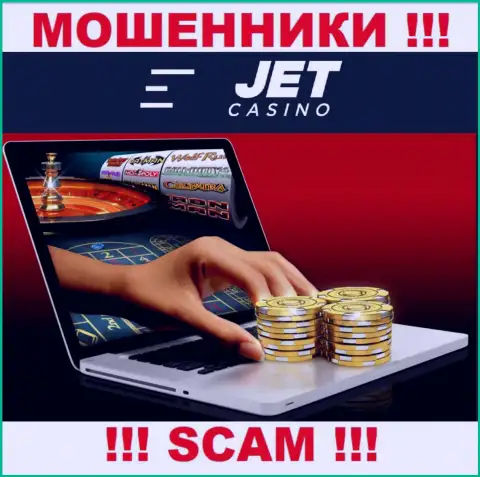 Jet Casino обманывают доверчивых людей, прокручивая свои грязные делишки в области - Онлайн казино